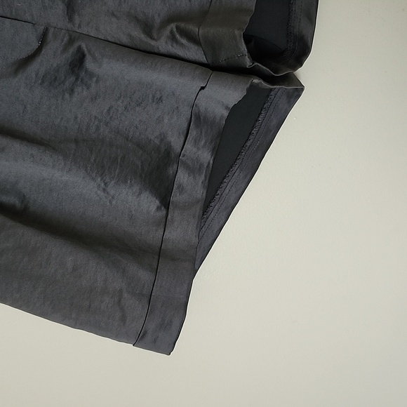 Cato women's satin shorts, rolled hem, paper bag waist, belt loops, XLarge - Picture 4 of 8